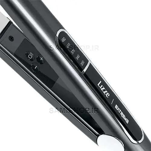 اتوی مو کراتین تیتانیوم اکستریم لیز Lizze Hair Straightener IRON Prancha Extreme 250 IT — تصویر ۳