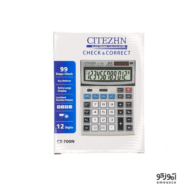 ماشین حساب سیتیزن مدل CT-700N — تصویر ۲