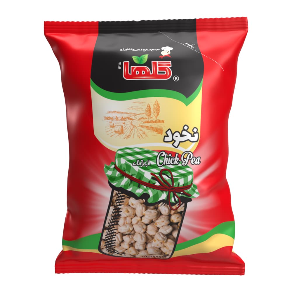 نخود – 700 گرم(سلفون) – نایلون 12 تایی گلها
