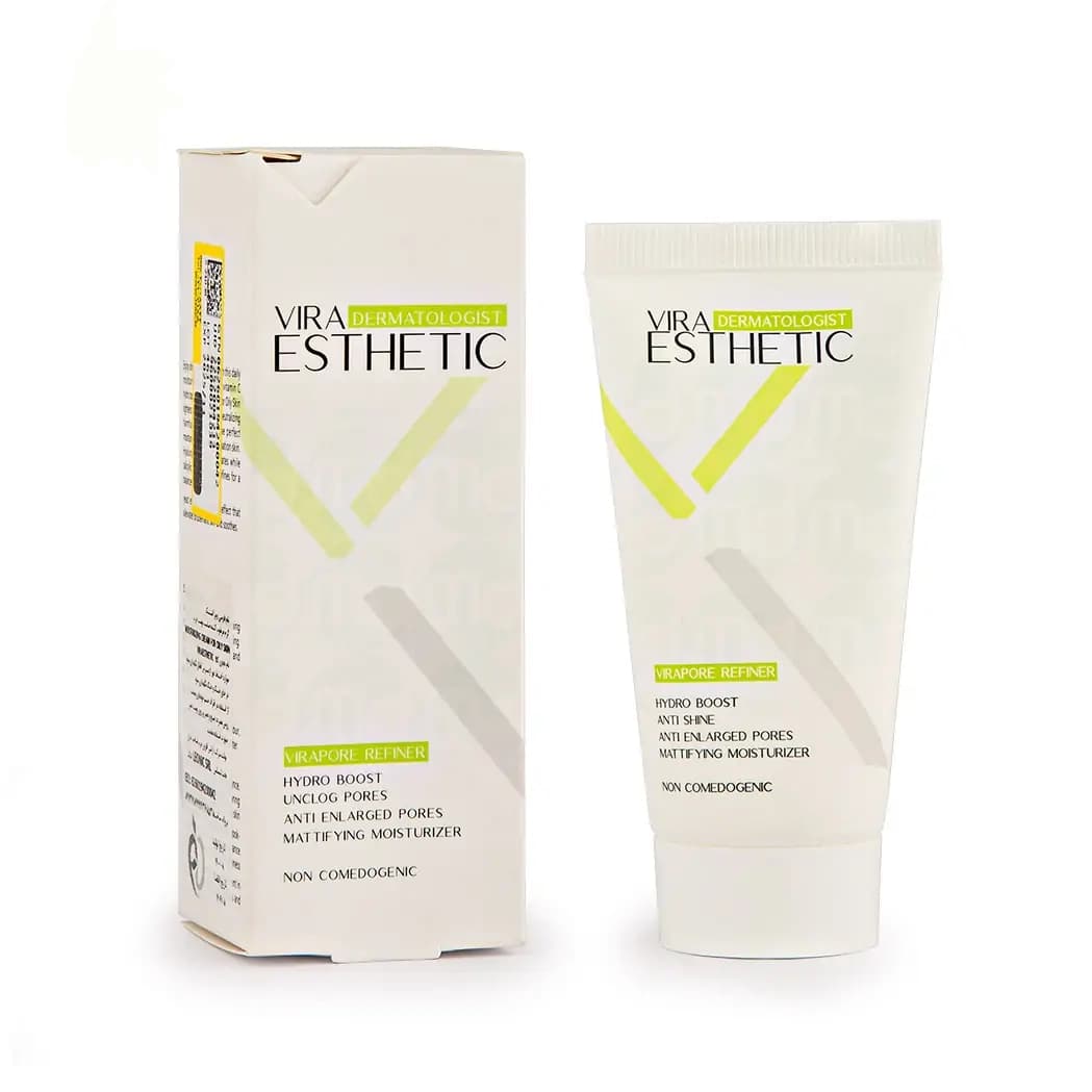 کرم رطوبت رسان ویرااستتیک جمع کننده منافذ باز پوست چرب 50ml — تصویر ۳