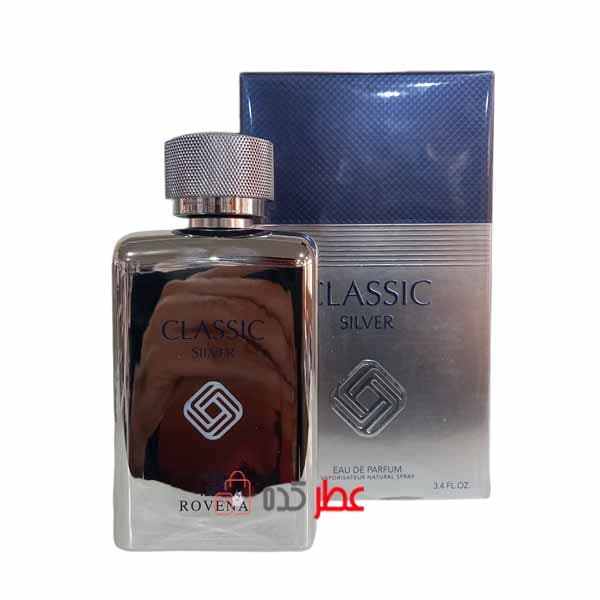 ادکلن مردانه روونا Rovena Classic Silver حجم 100 میل