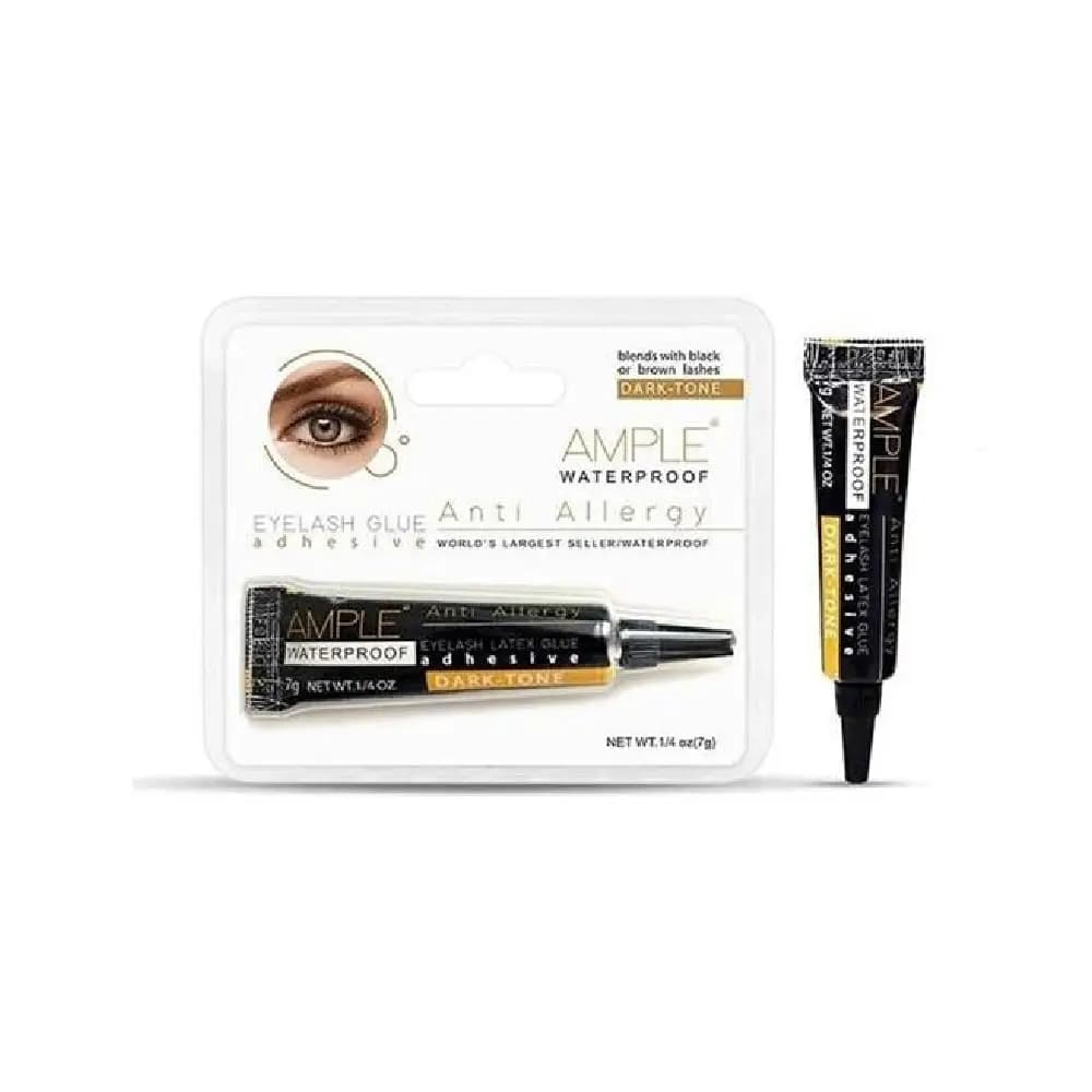 چسب مژه موقت مشکی تیوپی آنتی آلرژی امپل 7g — تصویر ۲