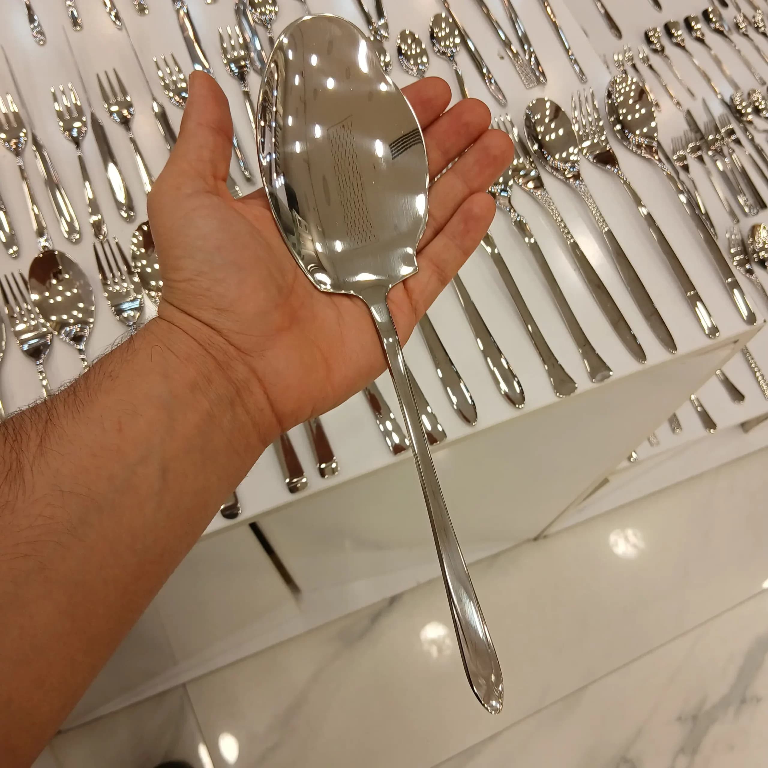 کفگیر برنج رولنزا مدل A48W