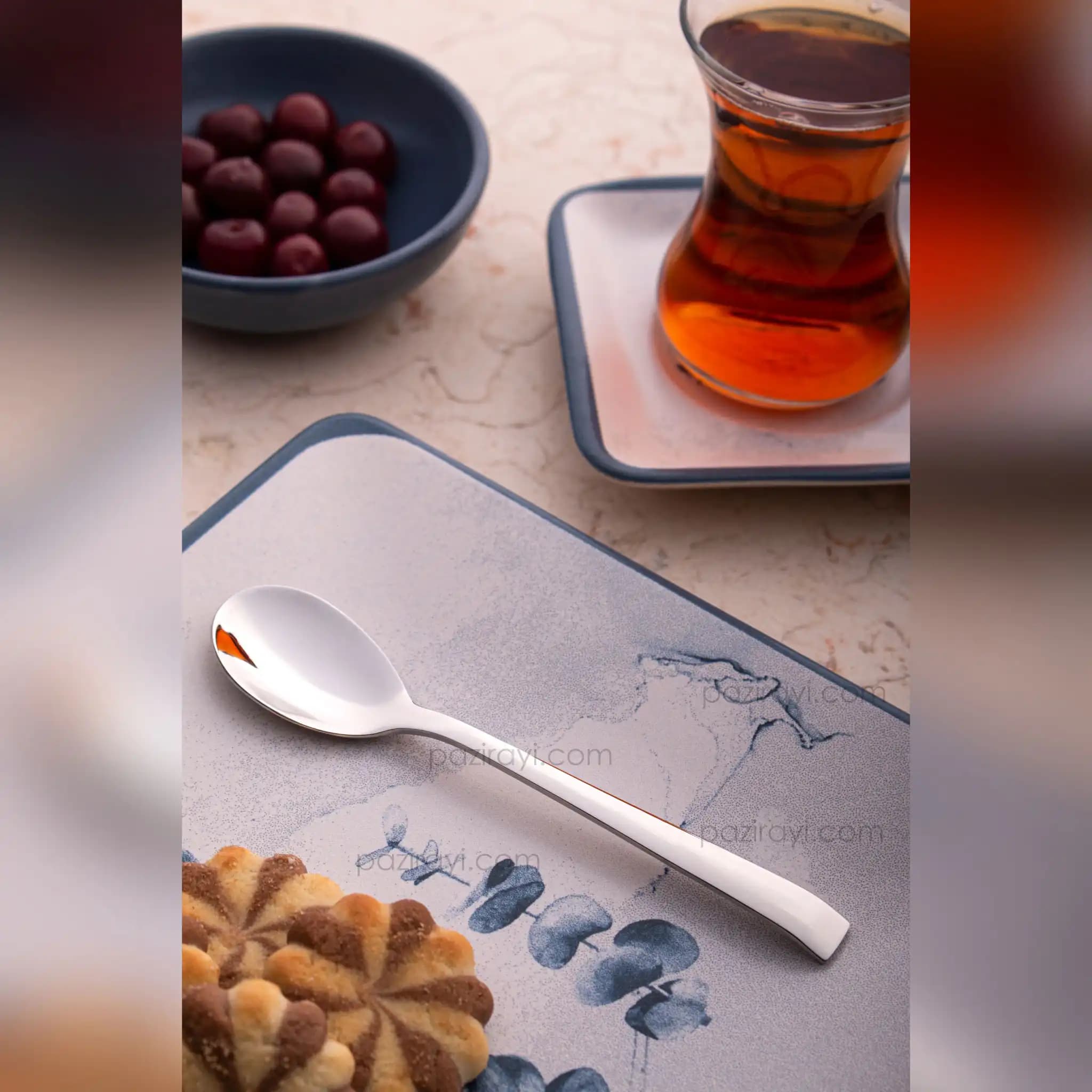 قاشق مربا 6 پارچه رولنزا مدل D58