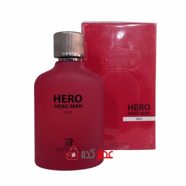 ادکلن مردانه روونا Rovena Hero Red حجم 100 میل “هوگو قرمز”