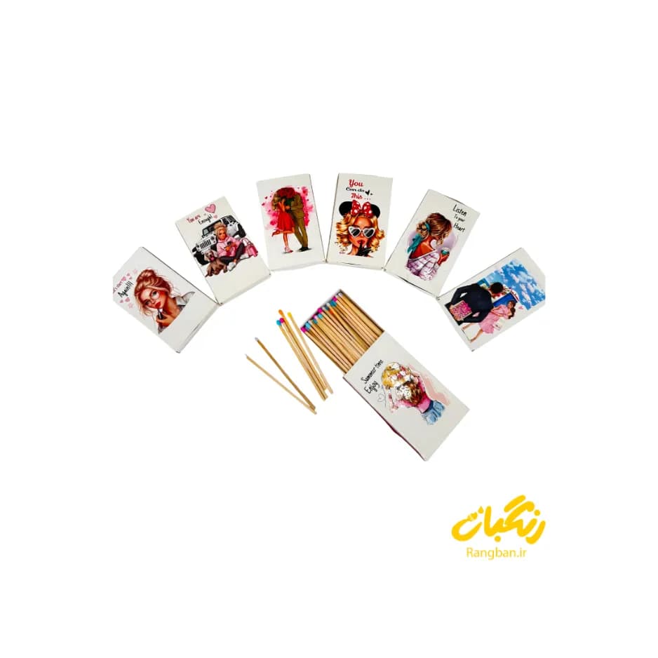 کبریت طرح دار