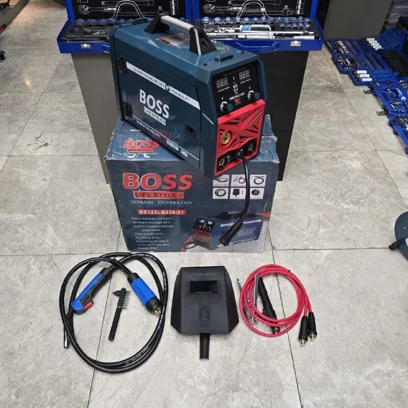 دستگاه جوشکاری ۹۵۰ Co2 اتاق بزرگ باس مدل MIG/MMA-550