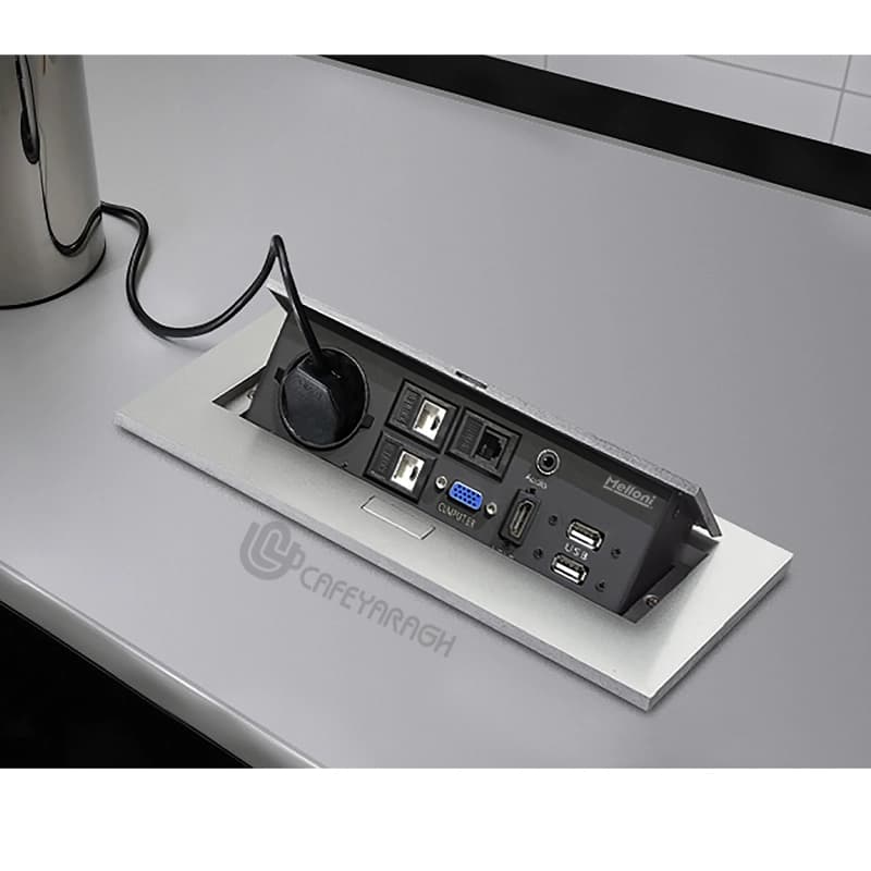 پریز توکار کابینت ملونی مدل 10024 — تصویر ۷