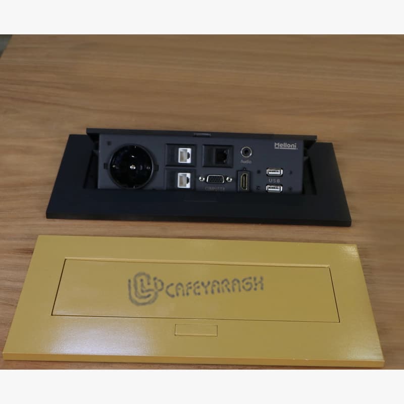 پریز توکار کابینت ملونی مدل 10024 — تصویر ۸