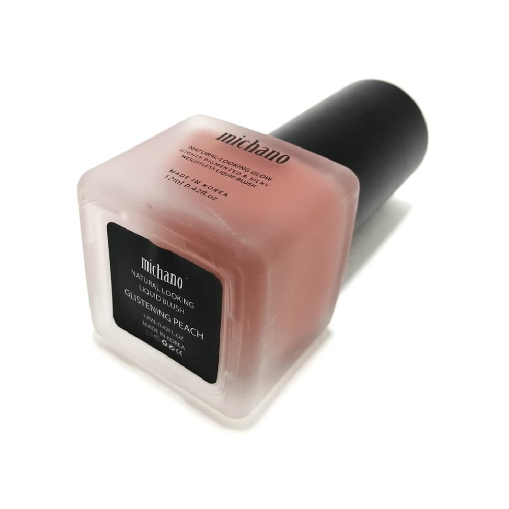 رژگونه مایع میچانو 12ml GLISTENING PEACH — تصویر ۳