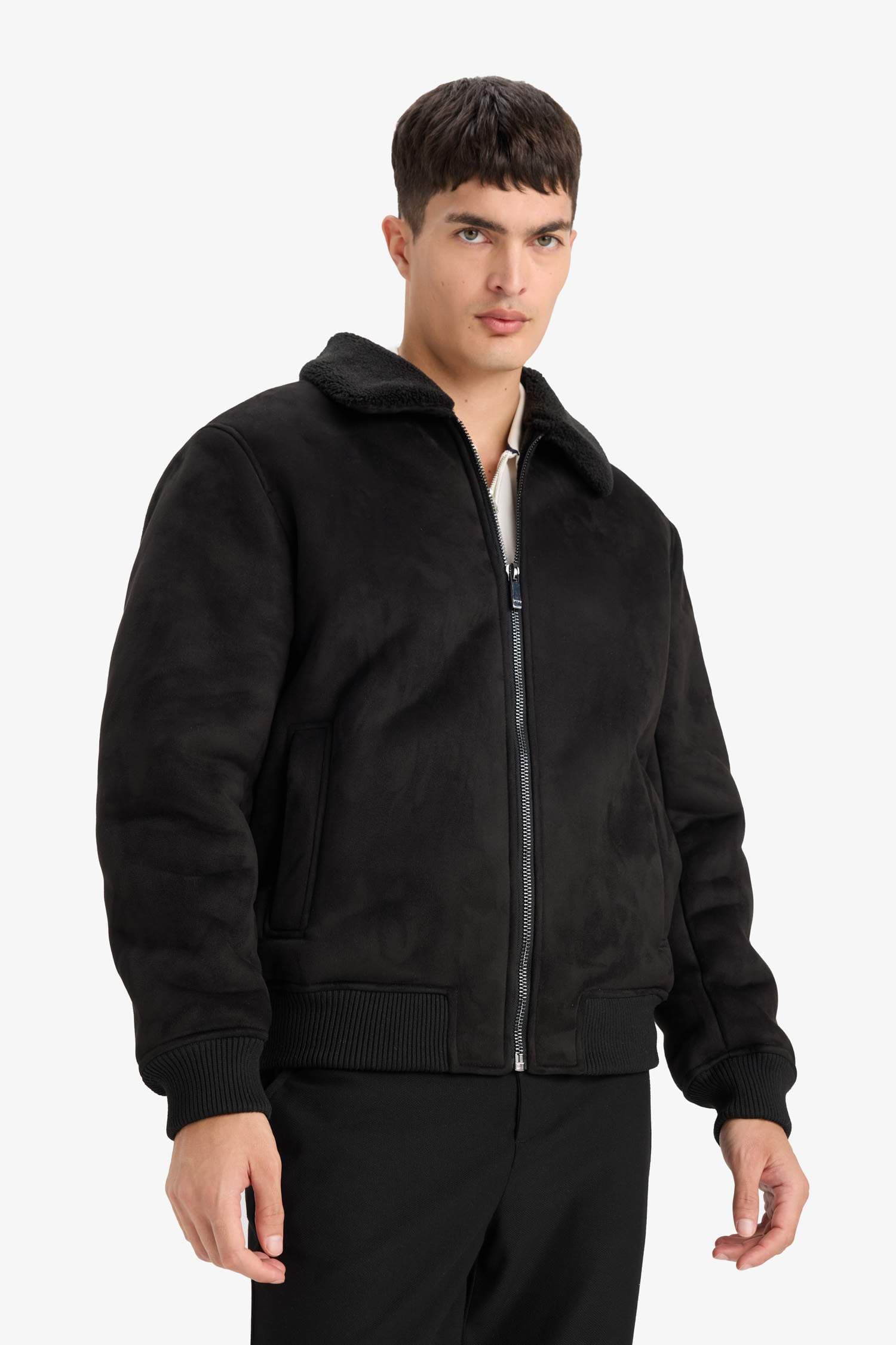 کت مردانه مشکی دفکتو — تصویر ۴