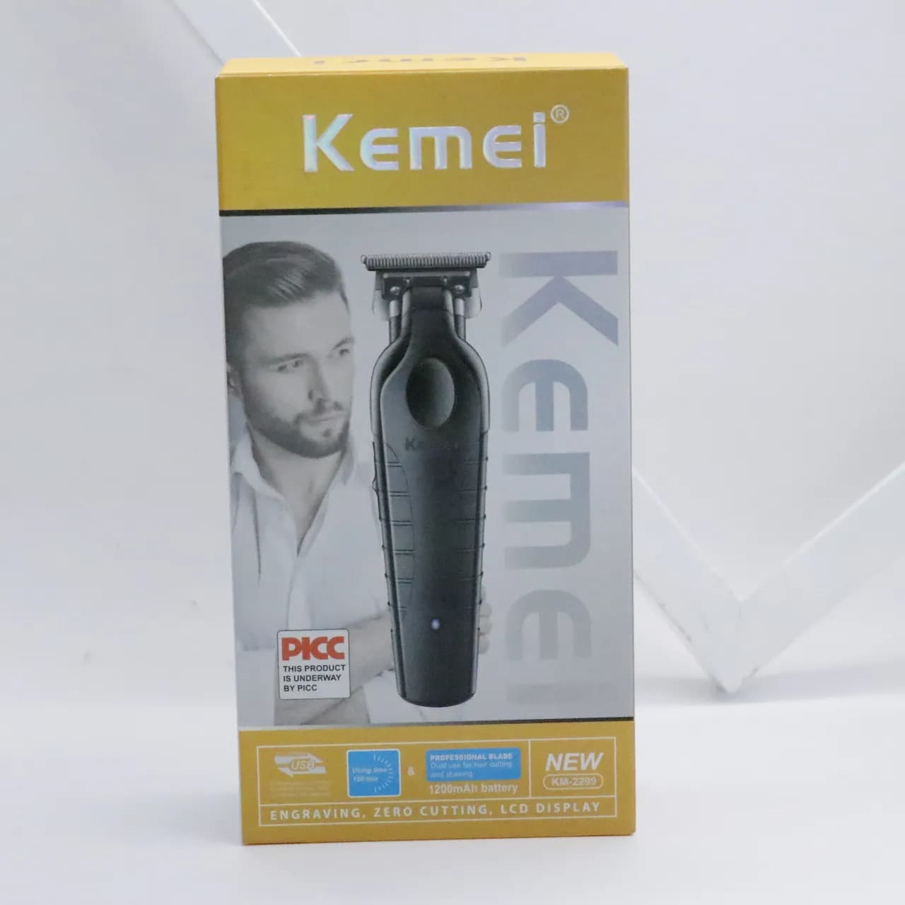ماشین خط زن شارژی کمی Kemei Professional Hair Clipper 2299 — تصویر ۸
