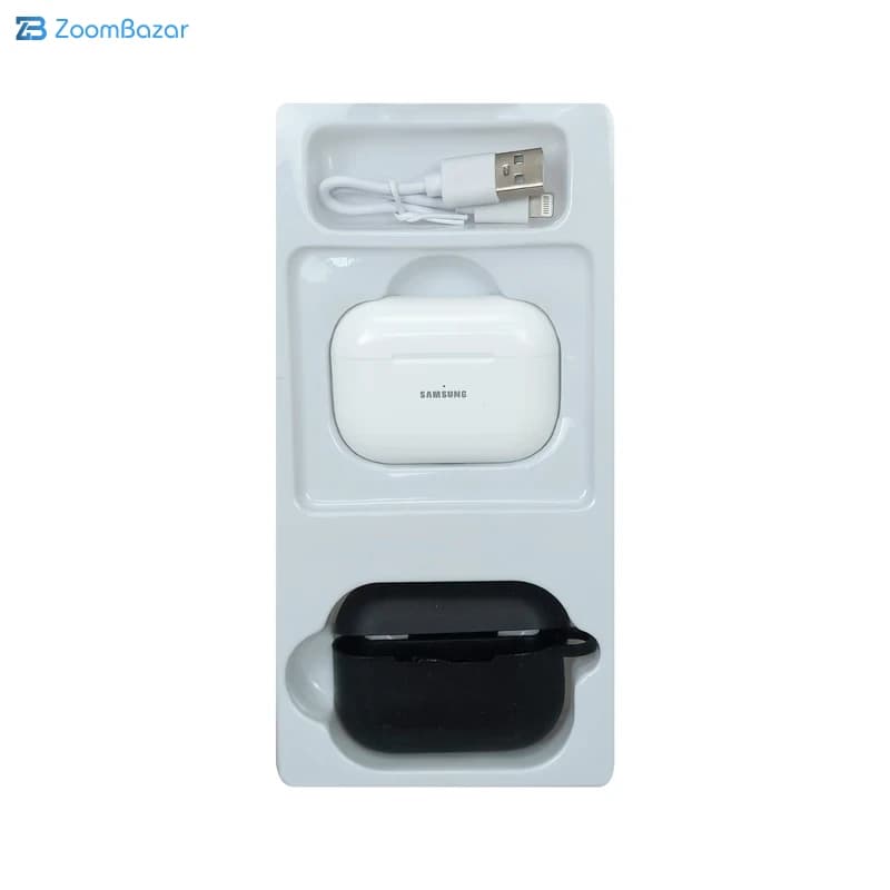 هدفون مدل Air-R03 سفید – Open Box (کیس شارژ خراب) — تصویر ۵