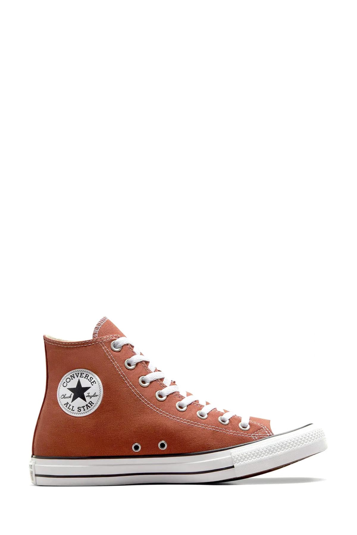 کفش کتانی ساق بلند مردانه قهوه ای مدل Chuck Taylor All Star کانورس — تصویر ۲