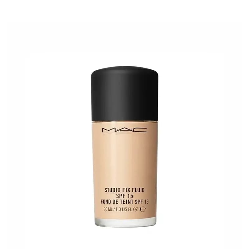 مک استودیو فیکس کرم پودر پمپی فلوئید 30ml SPF15 NC20 — تصویر ۲
