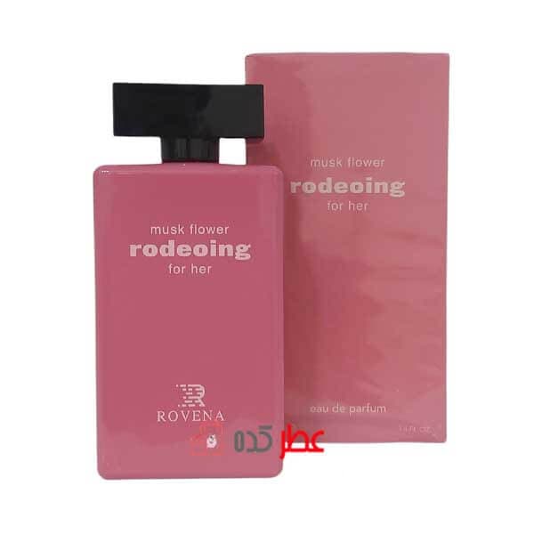 ادکلن زنانه روونا Rovena Rodeoing Musk Flower حجم 100 میل ” نارسیس رودریگز فلاور ماسک”