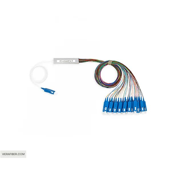 اسپلیتر فیبر نوری 1 به 32 قلمی PLC splitter 1×32 sc/upc