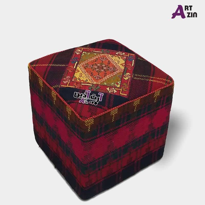 پاف سنتی گلیمی صندلی راحتی مبلمان کد: 2 – 413