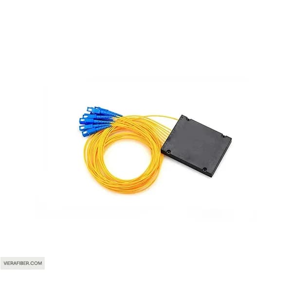 اسپلیتر فیبر نوری 1 به 8 کاستی PLC ABS BOX splitetr sc/upc
