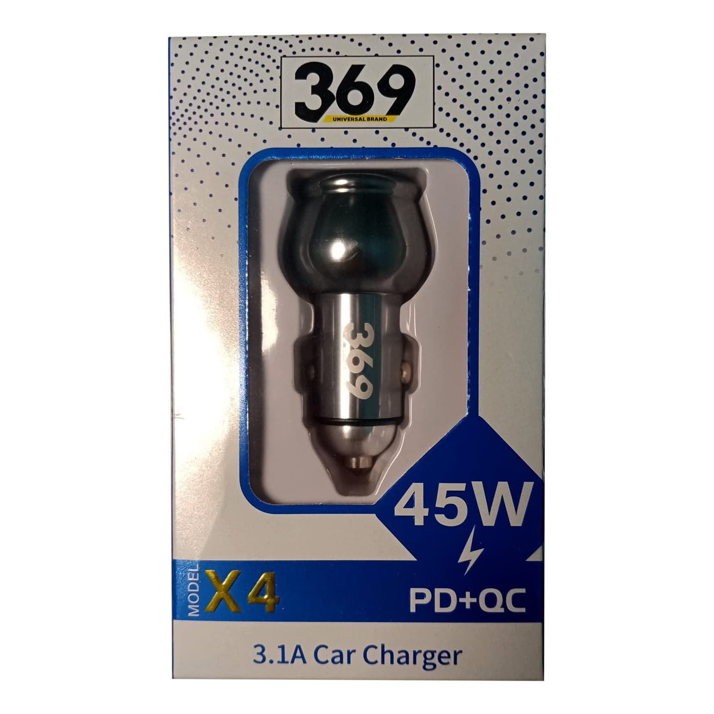 شارژر فندکی 369 مدل X4 خروجی 3.1 آمپر – PD+QC — تصویر ۸