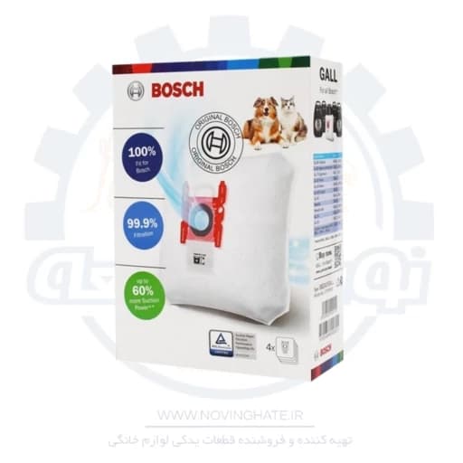 پاکت جاروبرقی بوش مدل G ALL بسته 4 عددی (فابریک)