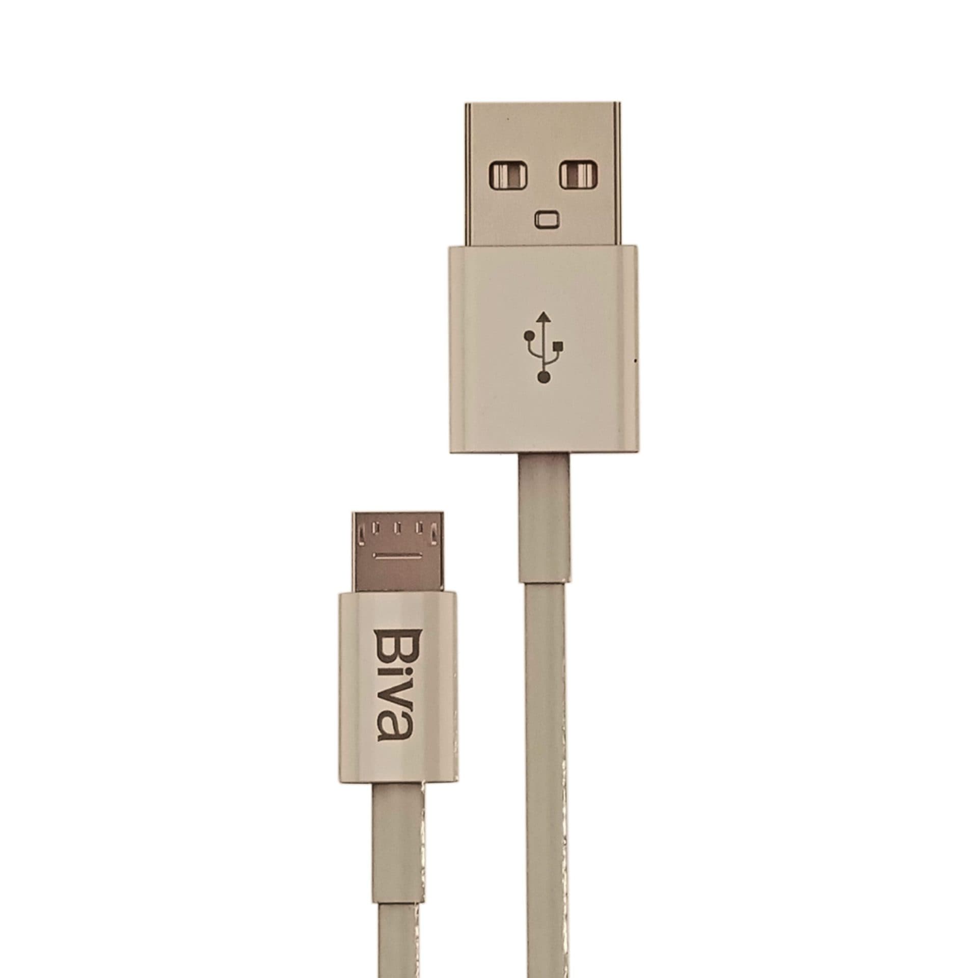 کابل فست شارژ USB به MicroUSB بیوا (Biva) مدل C-10V طول 1.2 متر