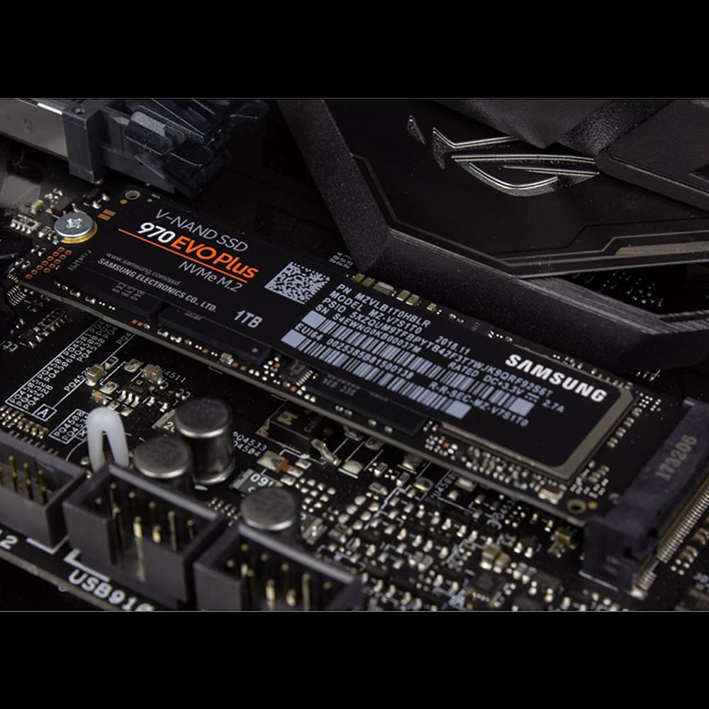 حافظه SSD اینترنال سامسونگ مدل NVMe 970 EVO Plus ظرفیت 1 ترابایت — تصویر ۴