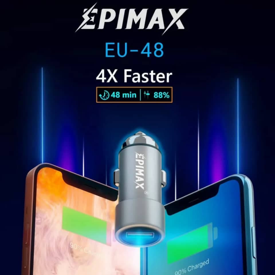 شارژر فندکی فست شارژ اپیمکس مدل EU-48 — تصویر ۹