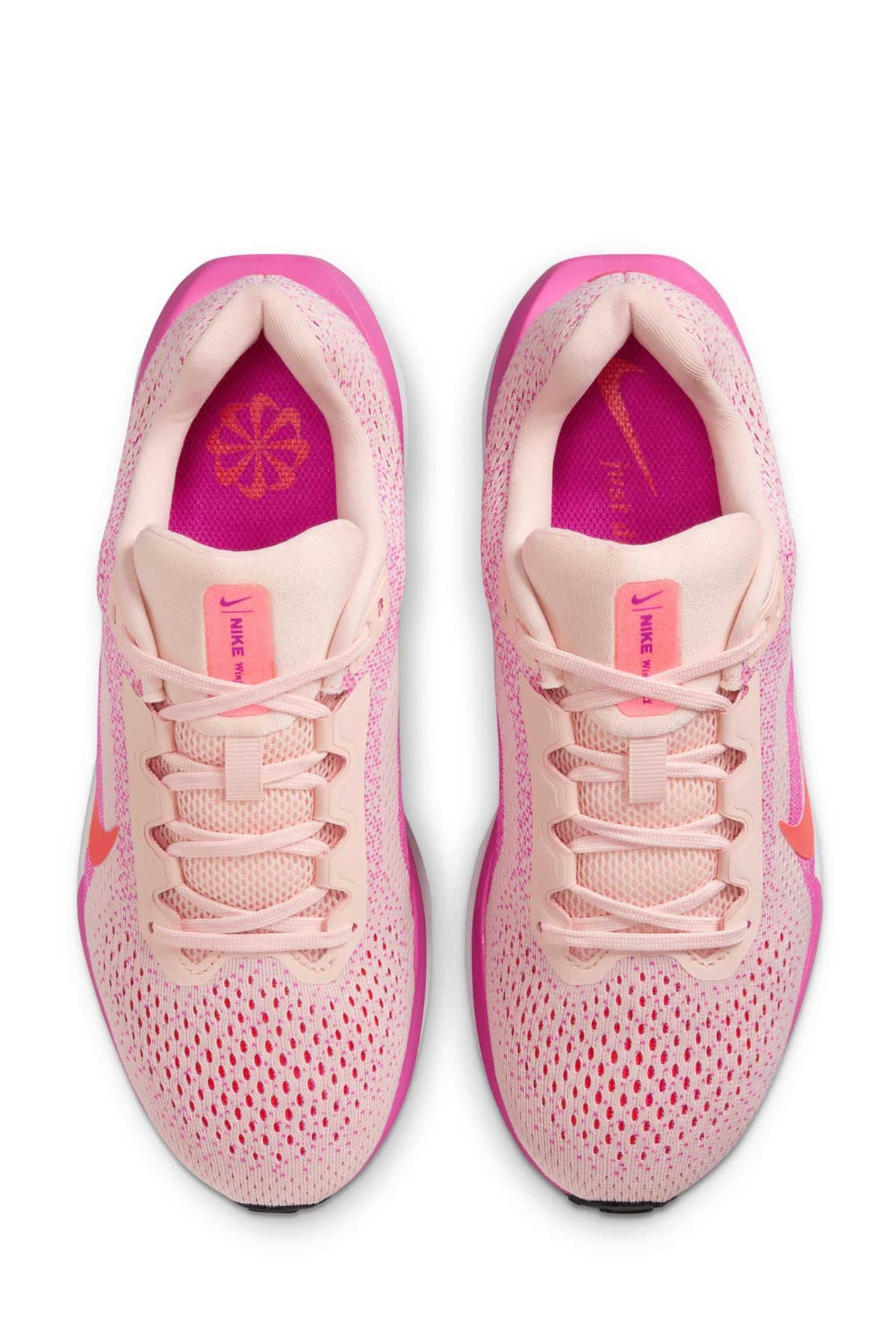 کفش دویدن زنانه صورتی مدل WMNS AIR WINFLO 11 نایکی — تصویر ۶