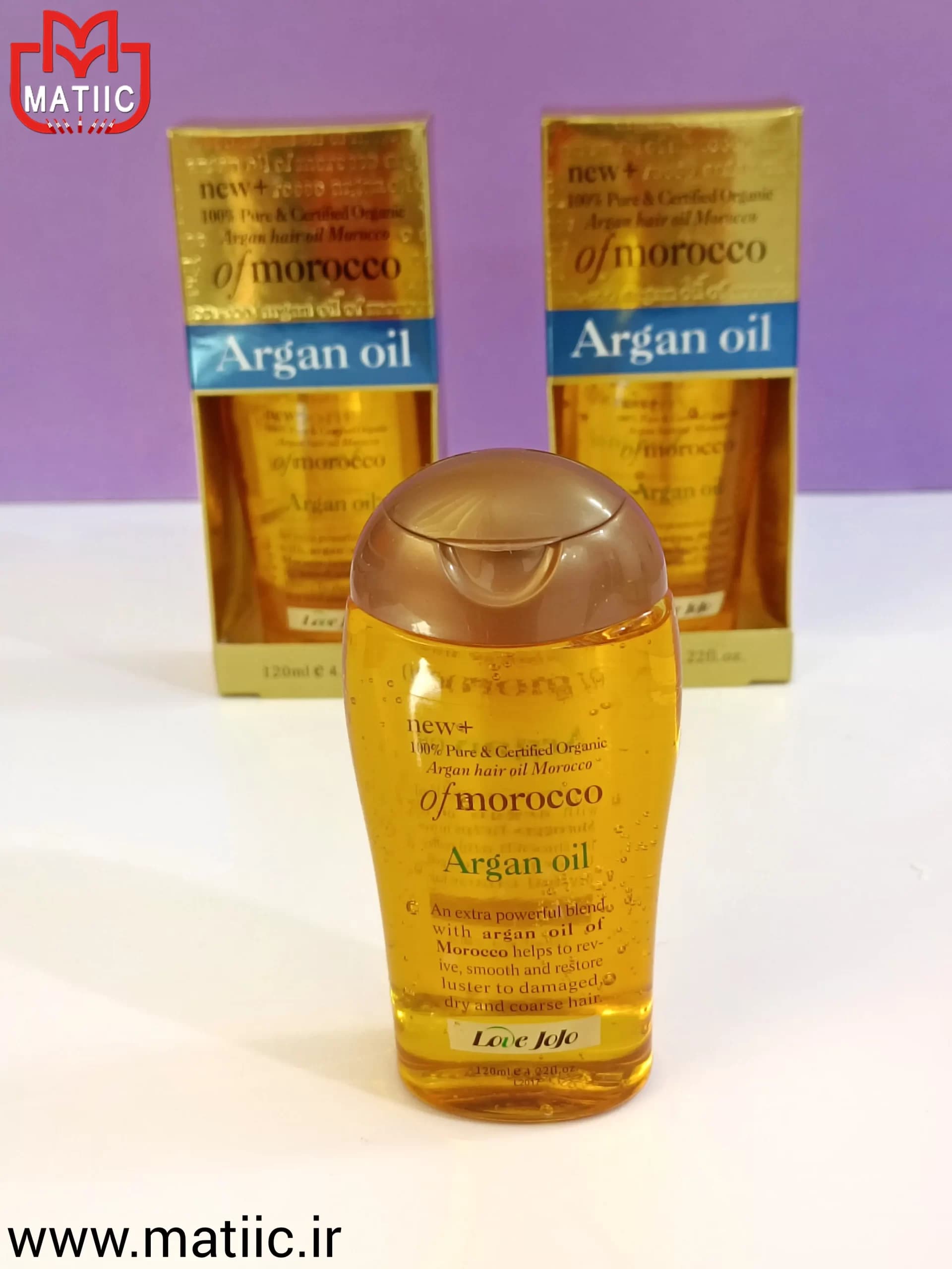 روغن آرگان اصل لاوجوجو 120میل
