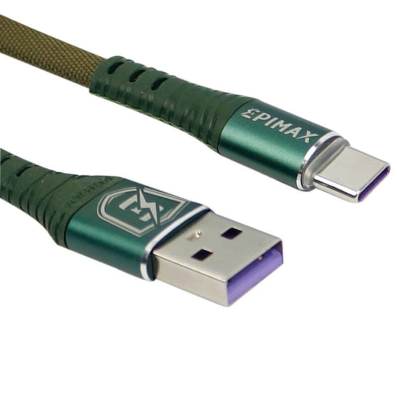 کابل فست شارژ فلت کتان USB به Type-C اپیمکس مدل EC-02 — تصویر ۵