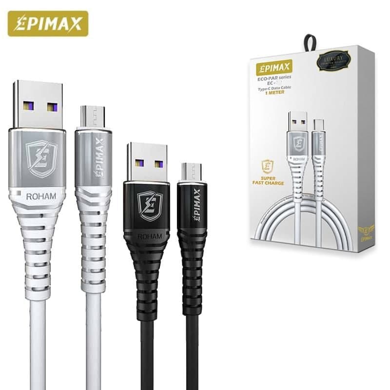 کابل فست شارژ سیلیکونی USB به MicroUSB اپیمکس مدل EC-29