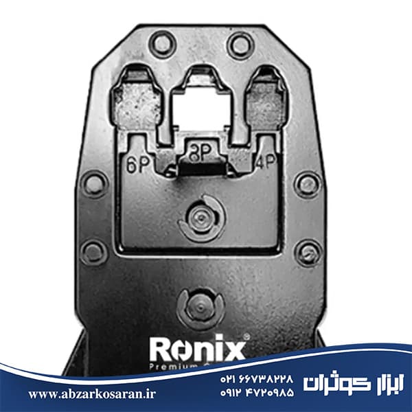 انبر سوکت‌زن تلفن و شبکه رونیکس Ronix مدل RH-1830 — تصویر ۳