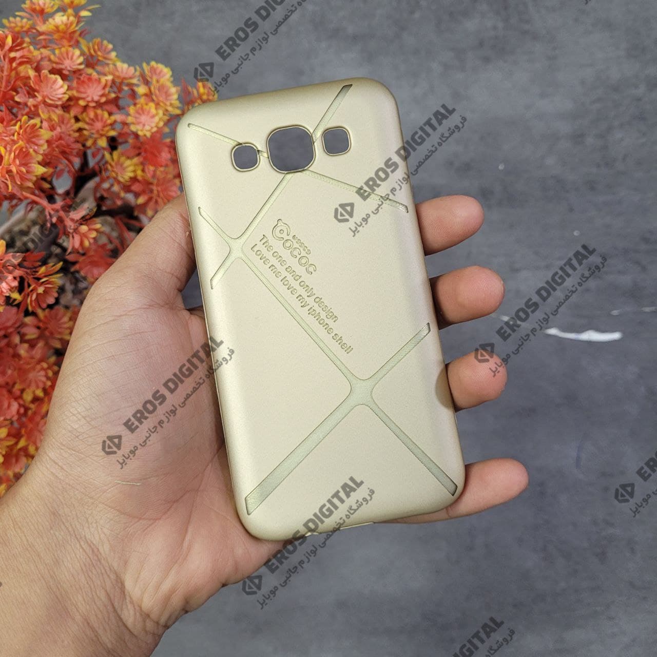 قاب گوشی Samsung galaxy E5 ژله ای COCOC