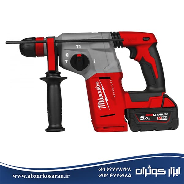بتن کن و چکش تخریب شارژی میلواکی Milwaukee مدل M18BLHX-502X
