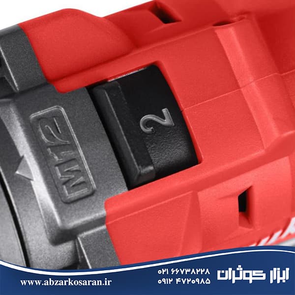 دریل پیچ‌گوشتی چکشی میلواکی Milwaukee مدل M12FPD2-402X — تصویر ۴