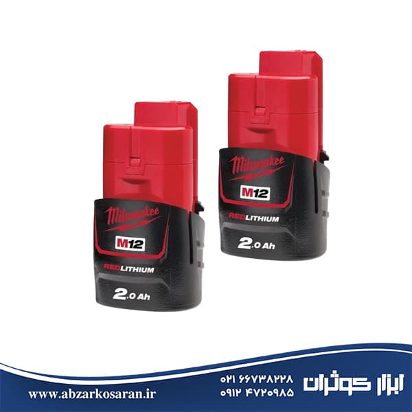 دریل پیچ‌گوشتی چکشی میلواکی Milwaukee مدل M12FPD2-202X — تصویر ۹
