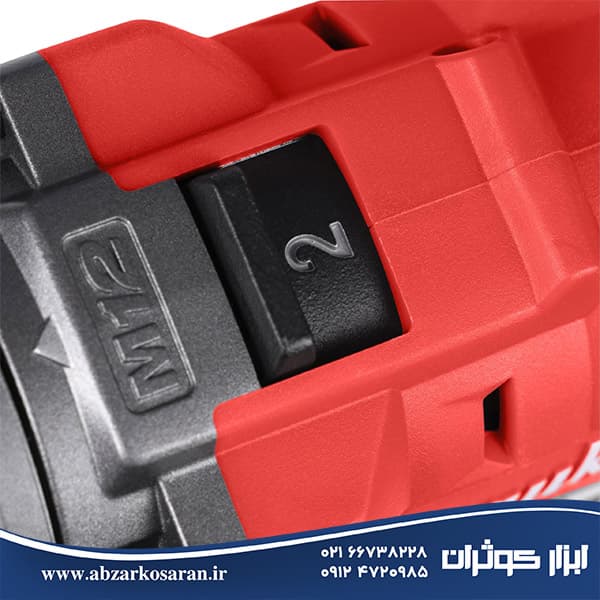 دریل پیچ‌گوشتی چکشی میلواکی Milwaukee مدل M12FPD2-202X — تصویر ۸