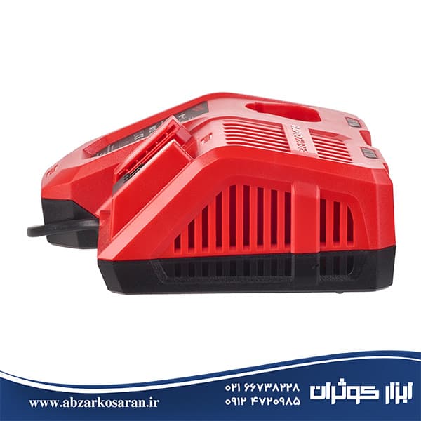 شارژر FAST باتری 12 و 18 ولت میلواکی Milwaukee مدل M12-18FC — تصویر ۳