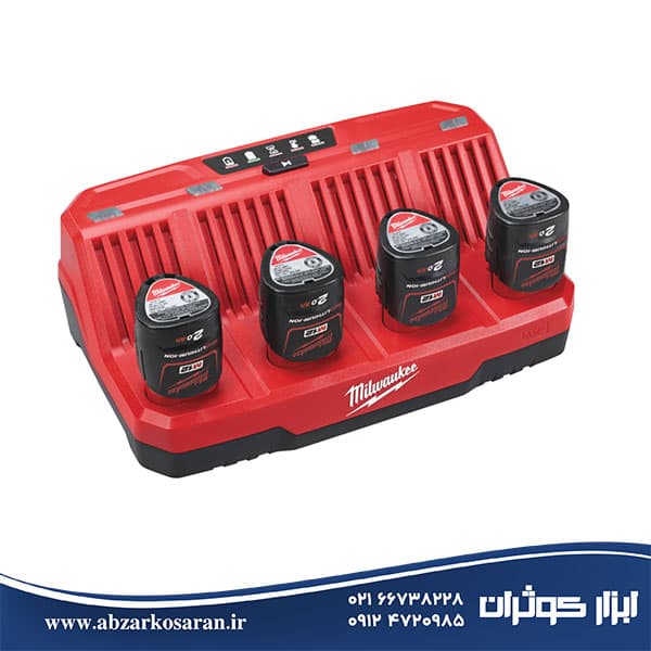 شارژر 12 ولت میلواکی Milwaukee مدل M12C4