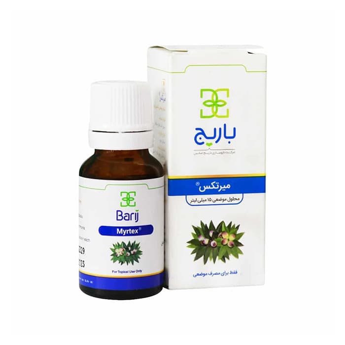 محلول موضعی میرتکس باریج اسانس ۱۵ میلی لیتر