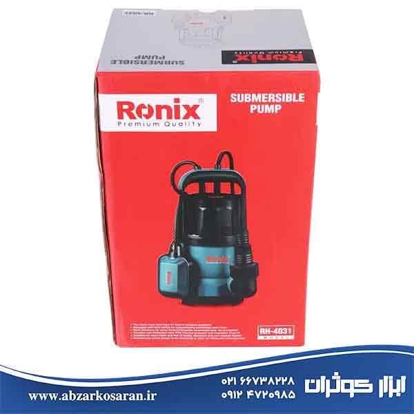 پمپ کف کش 1 اسب بخار رونیکس Ronix مدل RH-4031 — تصویر ۳