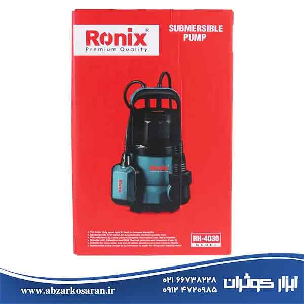 پمپ کف کش 400 وات رونیکس Ronix مدل RH-4030 — تصویر ۳