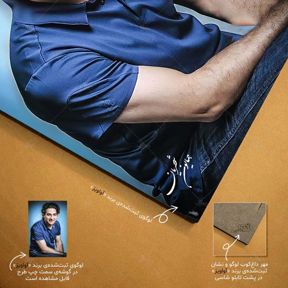 تابلو شاسی آواویز مدل همایون شجریان کد 4G361 — تصویر ۷