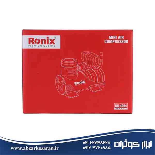 مینی کمپرسور خودرویی رونیکس Ronix مدل RH-4264 — تصویر ۳