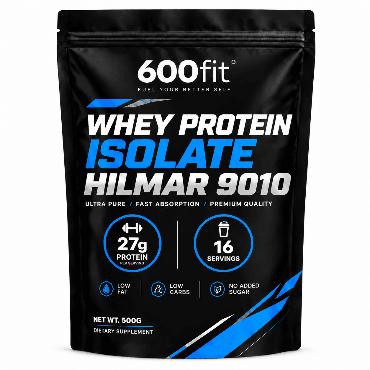 پروتئین وی ایزوله هیلمار ۹۰۱۰ (Hilmar 9010 WPI) بدون طعم 500 گرمی