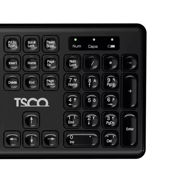 کیبورد بیسیم تسکو مدل TK 7005w — تصویر ۳