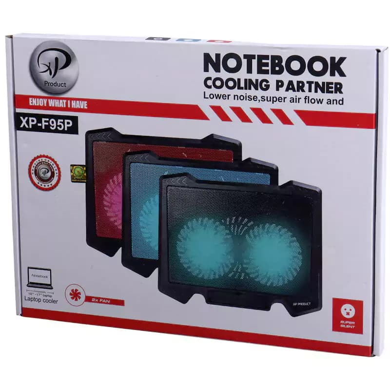 پایه خنک کننده لپ تاپ ایکس پی مدل XP-F95P — تصویر ۶