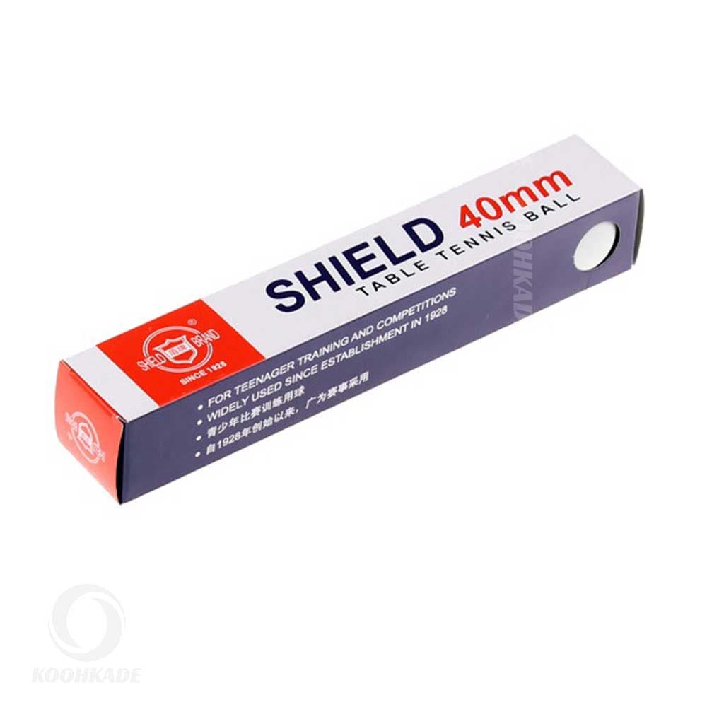 توپ پینگ پنگ شیلد SHIELD 40MM — تصویر ۳