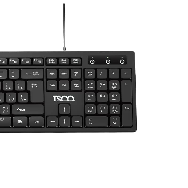 کیبورد سیم دار تسکو مدل TK 8072 — تصویر ۳